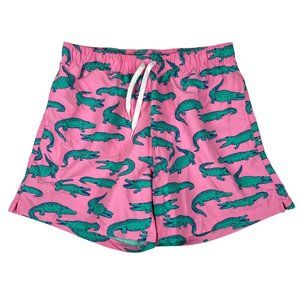 Men's Chubbies Alligator Print Pink Shorts Size XL